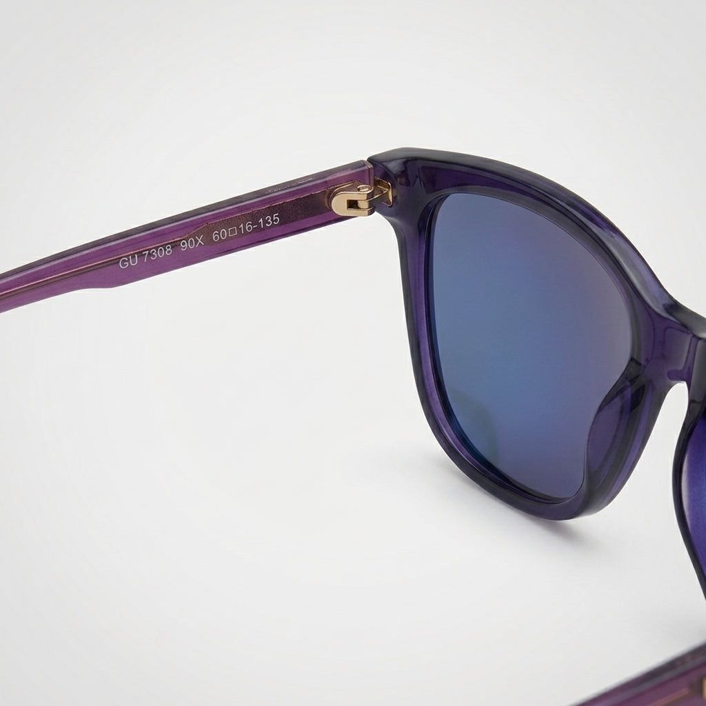 Guess GU7308 Sunglasses - Purple Square