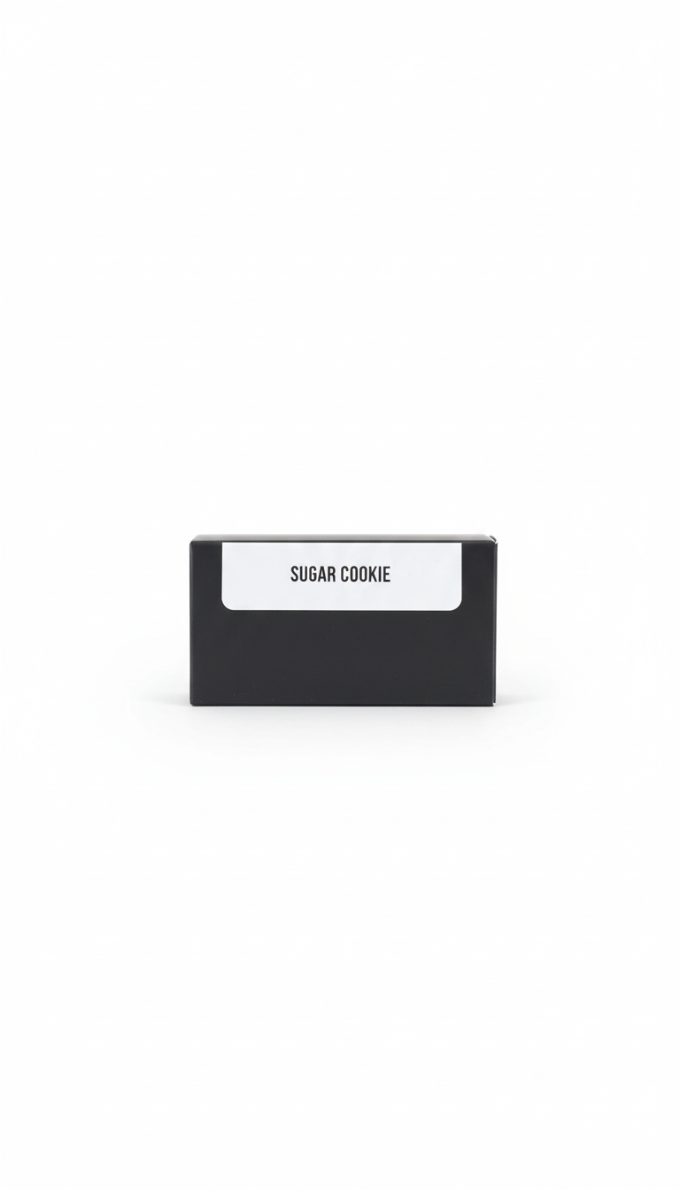 Huda Beauty Easy Bake box, bottom label