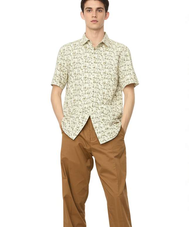 Denim & Flower Ricky Singh Men’s Floral Shirt – Trendy Casual Style