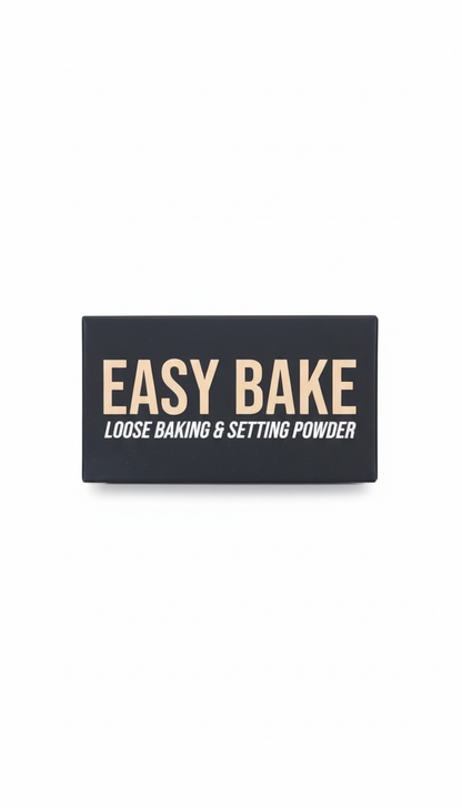 Huda Beauty Easy Bake box, side label