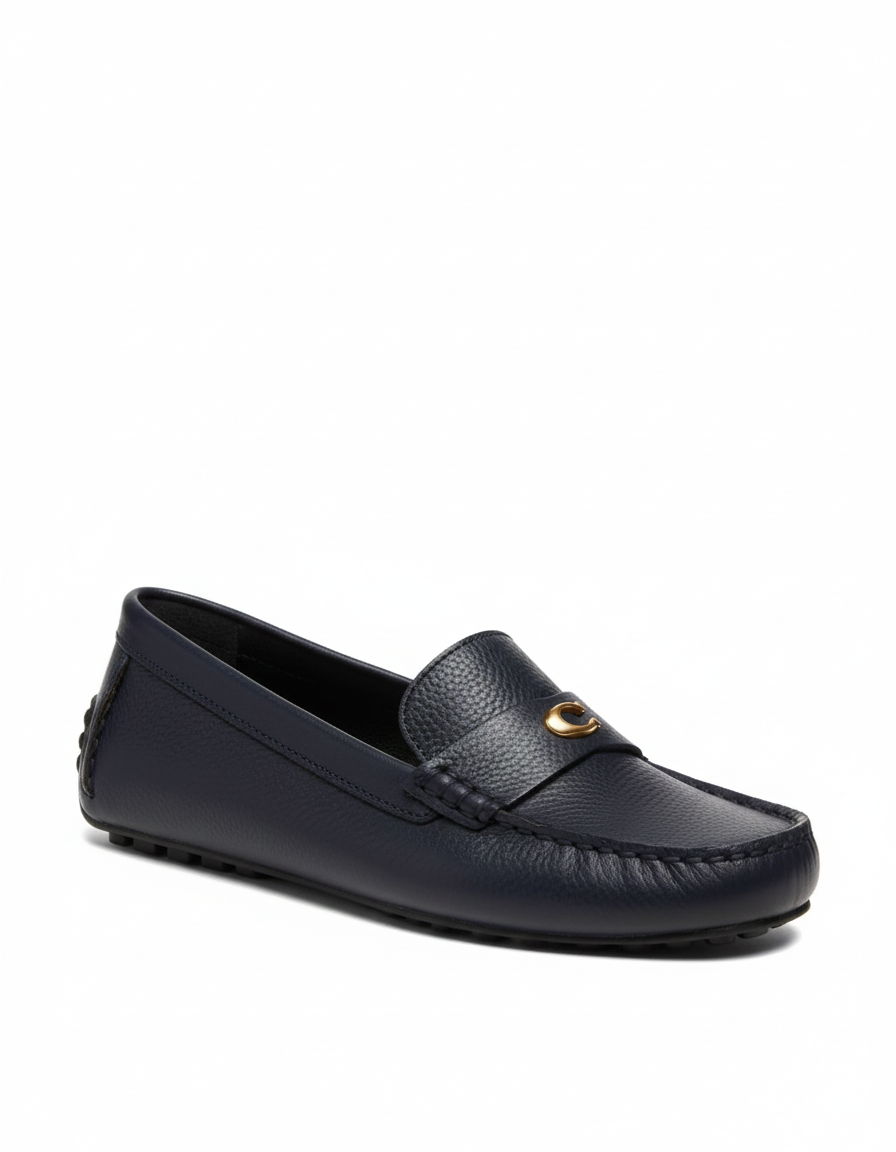 Coach Sculpt C Lth Driver Midnight Navy