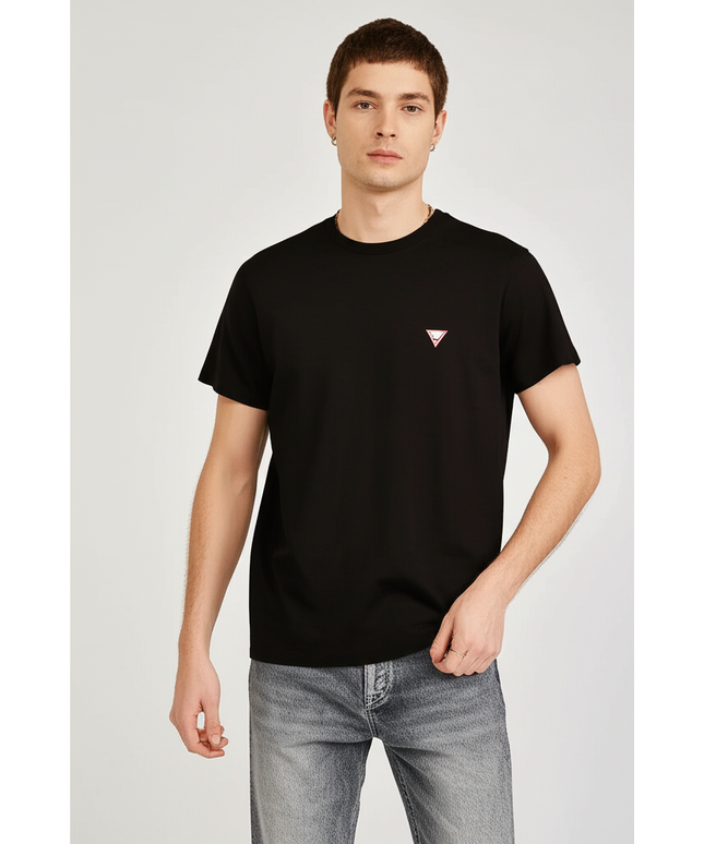 Guess Eco Men’s Black Cotton T-Shirt