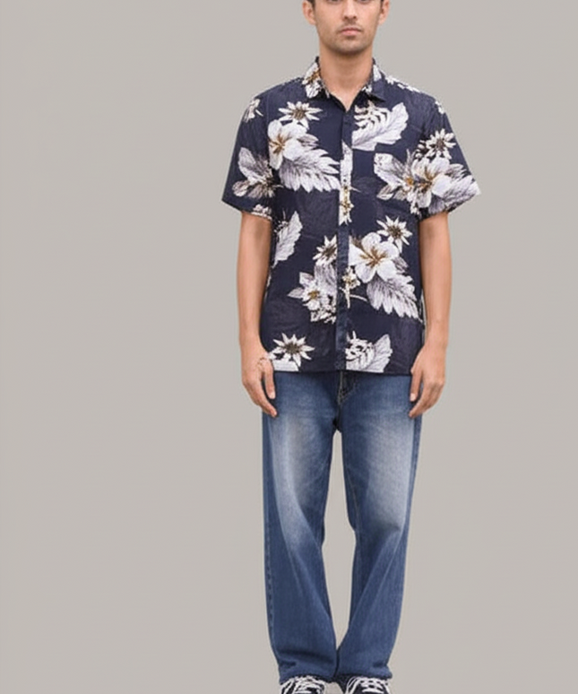 Denim & Flower Ricky Singh Floral Shirt