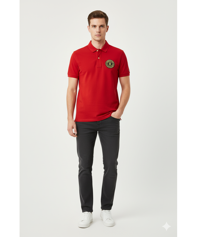 Tommy Hilfiger men t-shirt Wine red