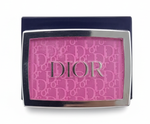 Dior Rosy Glow blush in berry shade, open compact