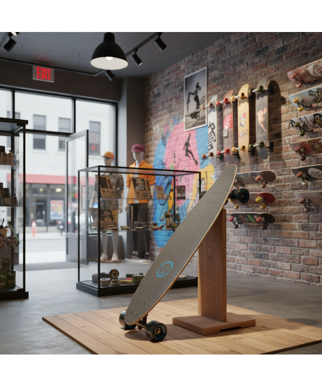 SEALED - Kryptonics 92CM Longboard Big Wave - Blue (A)