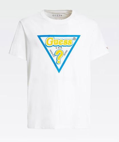 Guess Jeans Men'S T-Shirt White