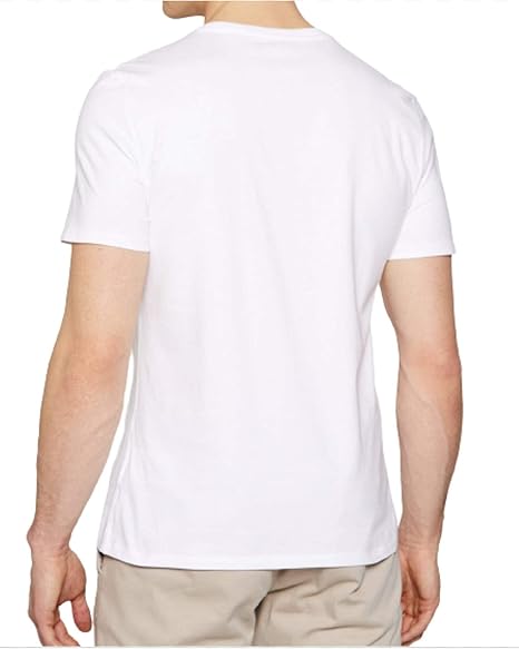 Guess Men'S Original Logo T-Shirt White