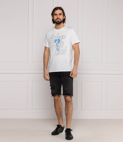Guess The Beach Club T-Shirt - Men's, White