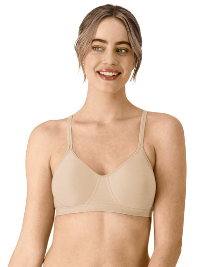 SIZE: M - Hanes Women's Cooling Comfort Wireless Bra W507