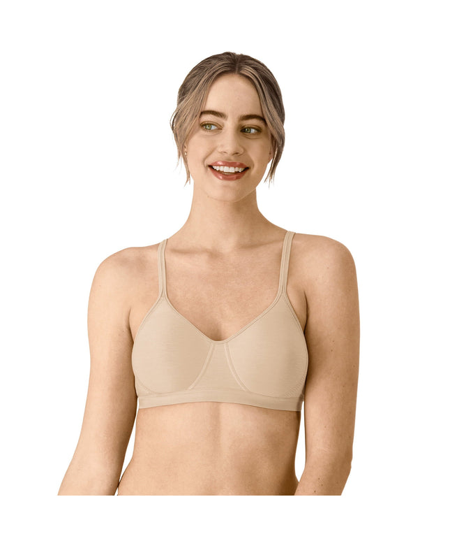 SIZE: M - Hanes Women's Cooling Comfort Wireless Bra W507