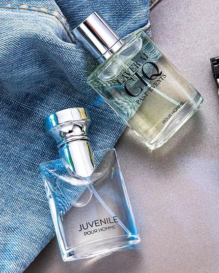 Men's Perfume Set Silver Charm mountain spring and fragrant net red explosion perfume four set