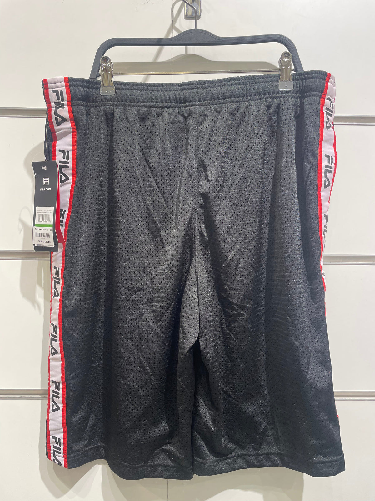 Fila Men Mesh Short Wilogo Taping