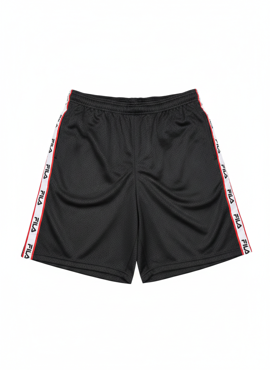 Fila Men Mesh Short Wilogo Taping