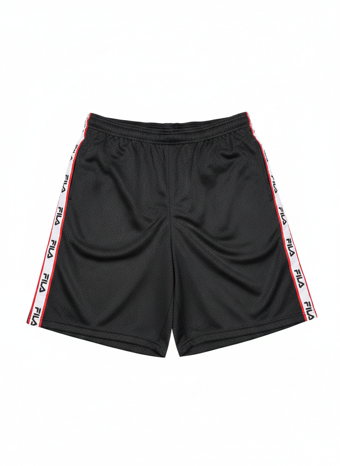 Clearance of Fila Shorts – Men Mesh Short Wilogo Taping