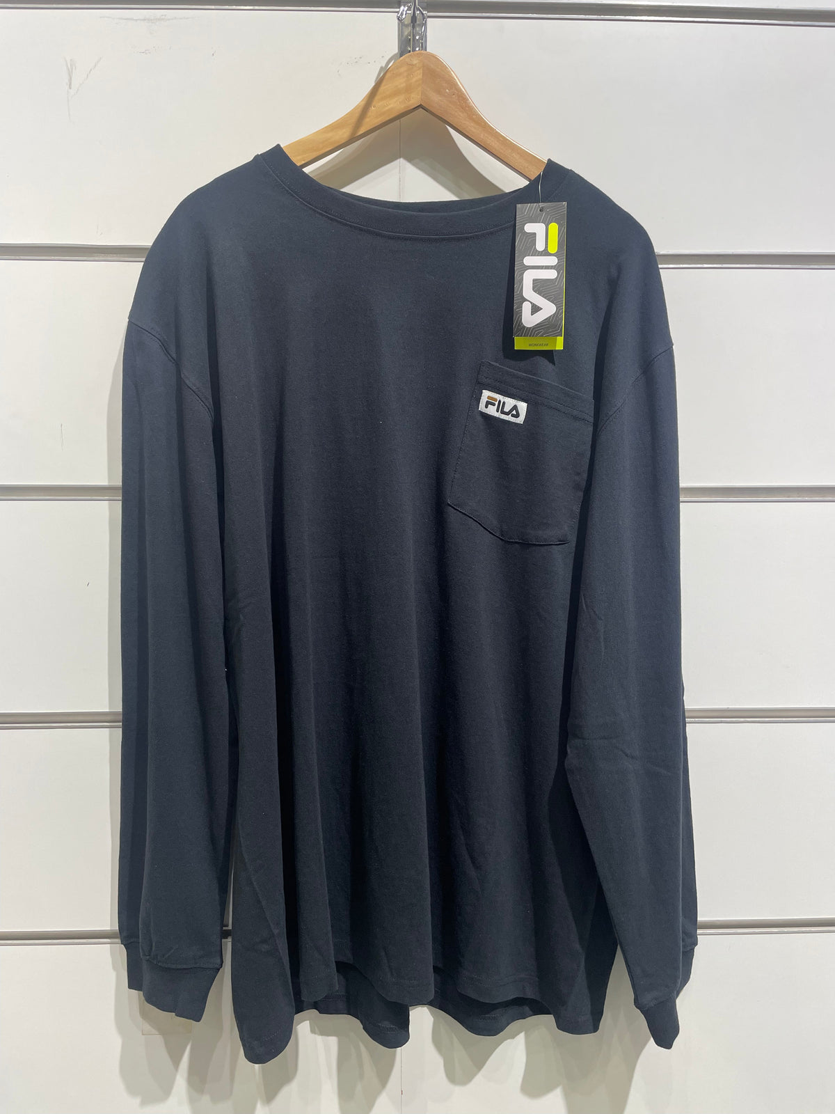 Fila Men Workwear L/S Jersey Shirt With Pocket