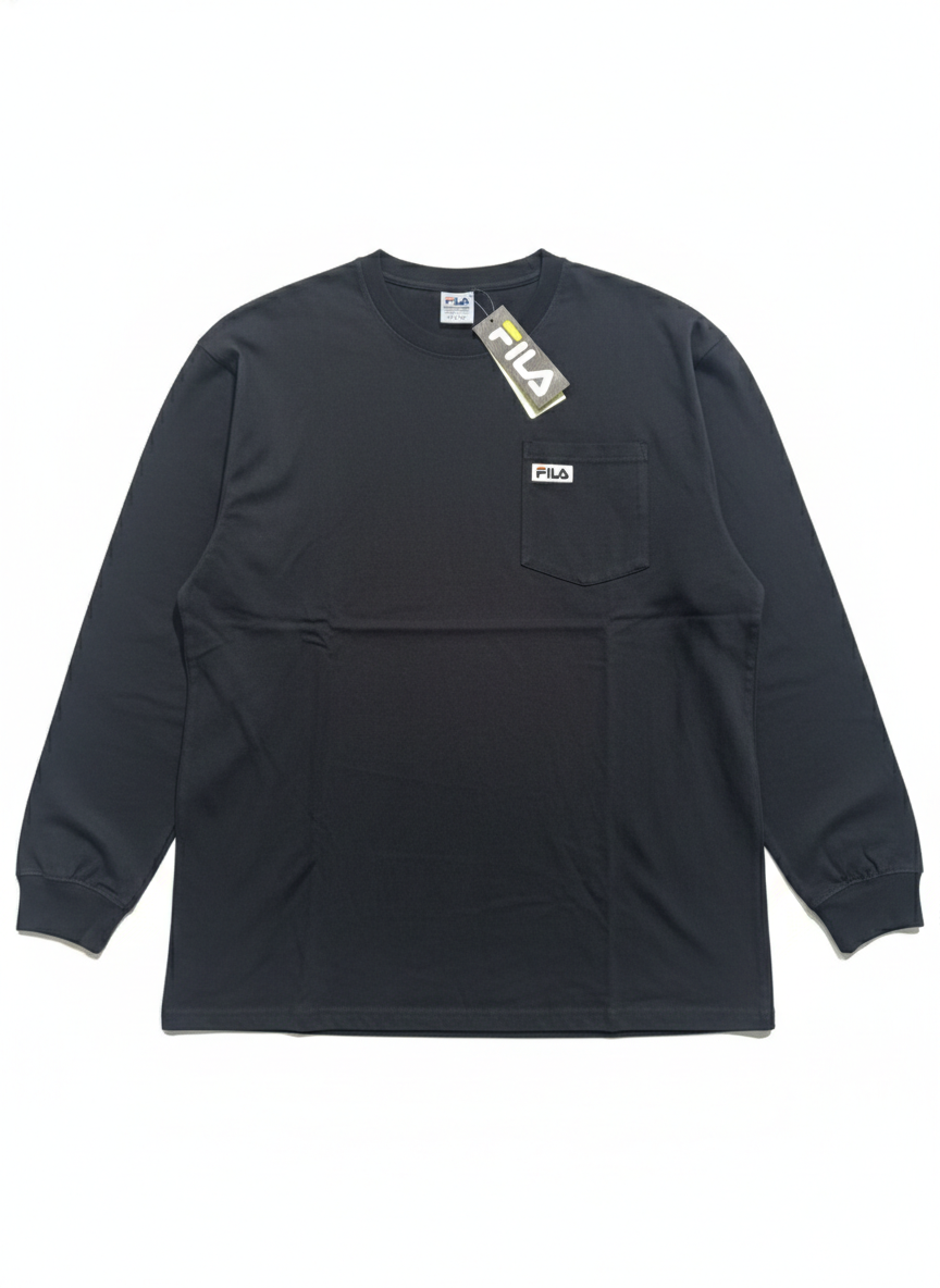 Fila Men Workwear L/S Jersey Shirt With Pocket