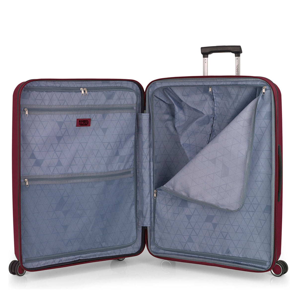 Gabol Recycled Material Maroon Trolley Bag Luggage