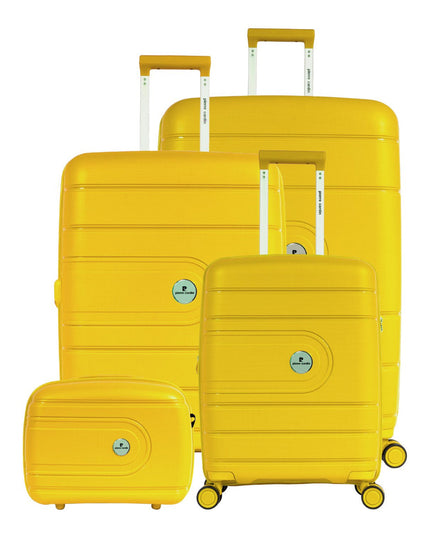 Pierre Cardin Honey gold Travel Bag Set of 4 (14"20"24"28")