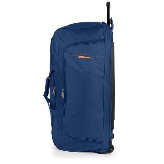 Gabol Blue Turquoise Recycled Material Duffle Trolley Bag Luggage