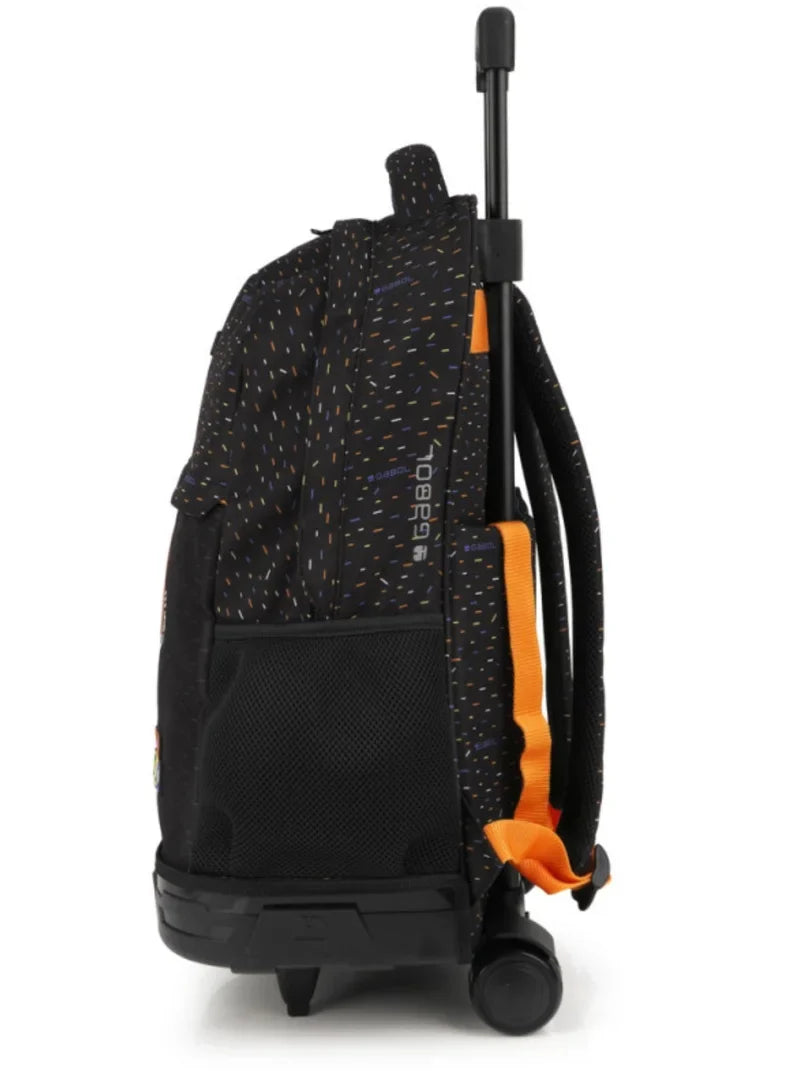 Gabol Black Level Up Well Played Kids Trolley Bag