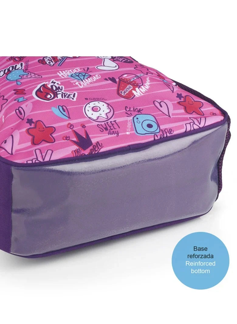 Gabol Pink And Violet Kids Bag 122302