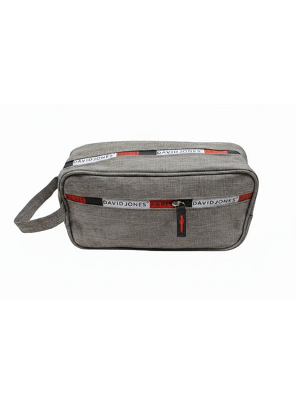 David Jones Men Bag Grey Storage Bag Toiletry Bag T001-D.J