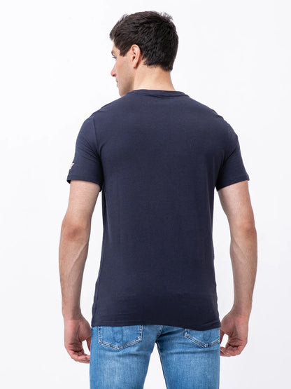 Guess Men'S Est. 1981 Logo T-Shirt Navy