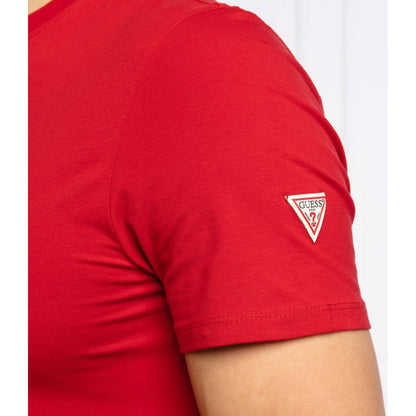 Guess Men'S Camuspace Graphic T-Shirt – Red