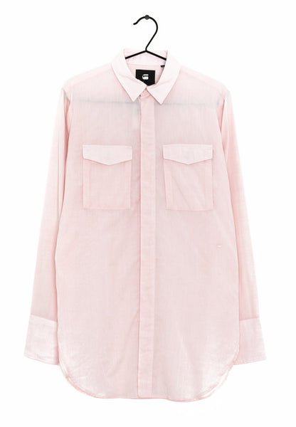 G-Star Raw H-A 2Pkt Elongated Short Wmn L/S Lt Mauve White Indel Weave