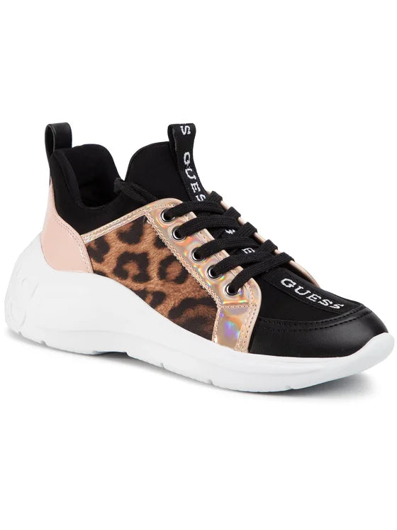 Guess GW Speerit-B Shoes, Gold/Black