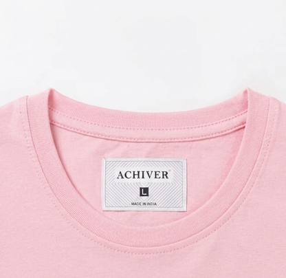 Achiver Pink Mens Printed Tshirt
