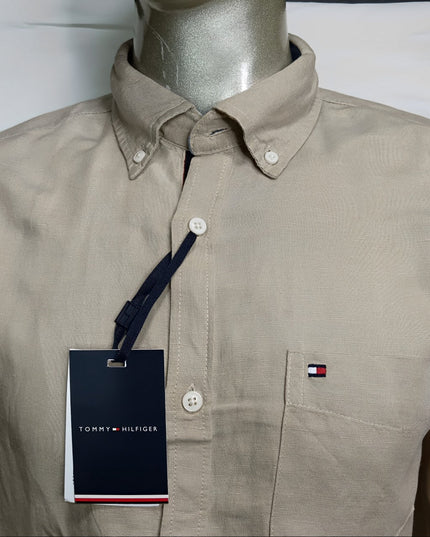 Tommy shirt for men- light brown