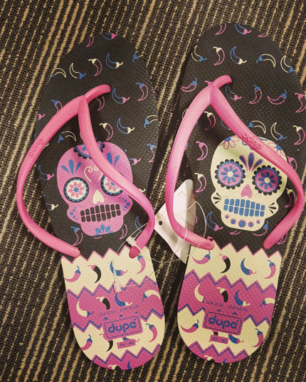 Dupe Women's Flip Flops Hype (Black)