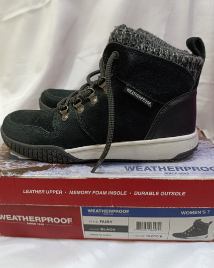 WEATHER RPROOF Womens Since 1948 Style Ruby Color Black