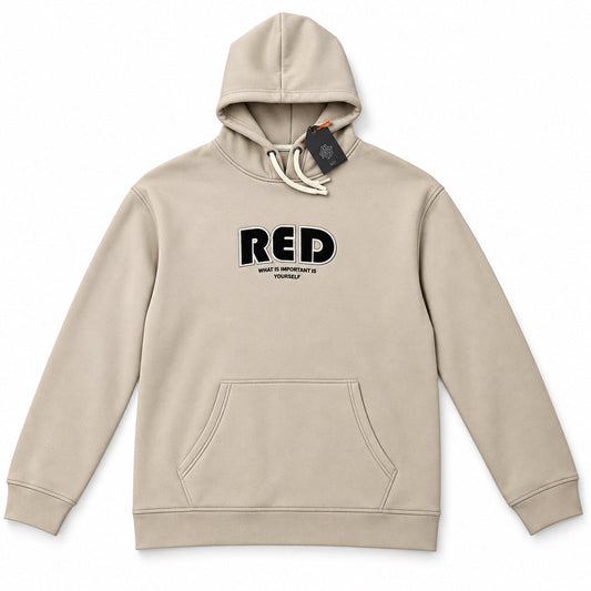 MOMENTO Recognized Graphic Hoodie – Cream