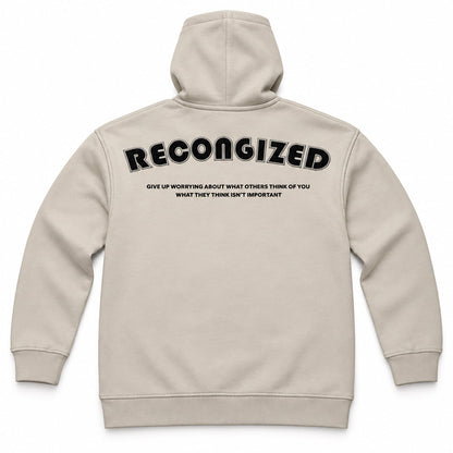 MOMENTO Recognized Graphic Hoodie – Cream