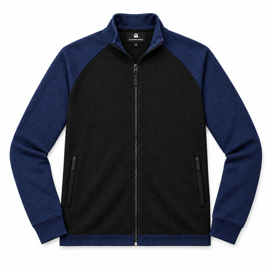 G-Star RAW JIRGI ZIP R T L/S – Black and Navy