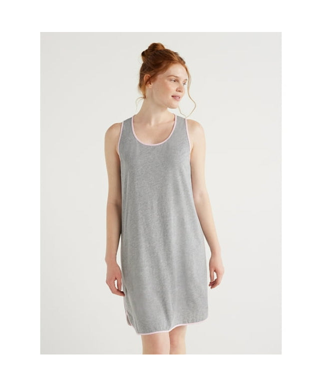 SIZE: XL - Joyspun Women's Cotton Blend Sleeveless Sleep Chemise