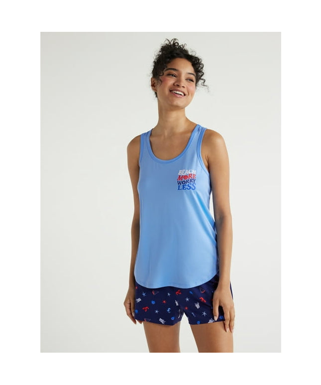 Size M - Joyspun Women S Print Tank Top