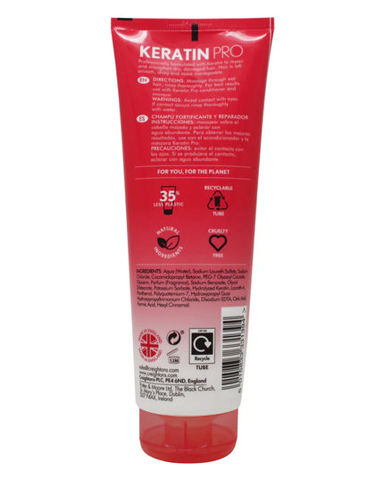 Creightons Keratin Pro Damage Repair Strengthening Shampoo | 250ml