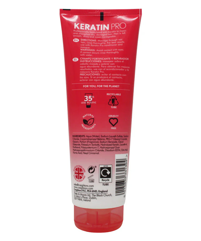 Creightons Keratin Pro Damage Repair Strengthening Shampoo | 250ml