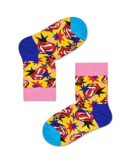 Happy Socks Baby/Kids' Rolling Stones Socks Gift Box 4-Pack