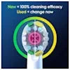 Oral-B Vitality brush head cleaning efficacy graphic