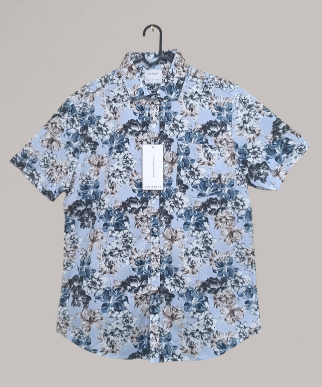 Denim & Flower Ricky Singh Men’s Floral Shirt – Trendy Casual Style