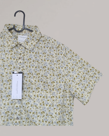 Denim & Flower Ricky Singh Men’s Floral Shirt – Trendy Casual Style