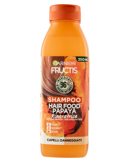 Garnier Fructis Shampoo Hair Food Papaya - 350ml