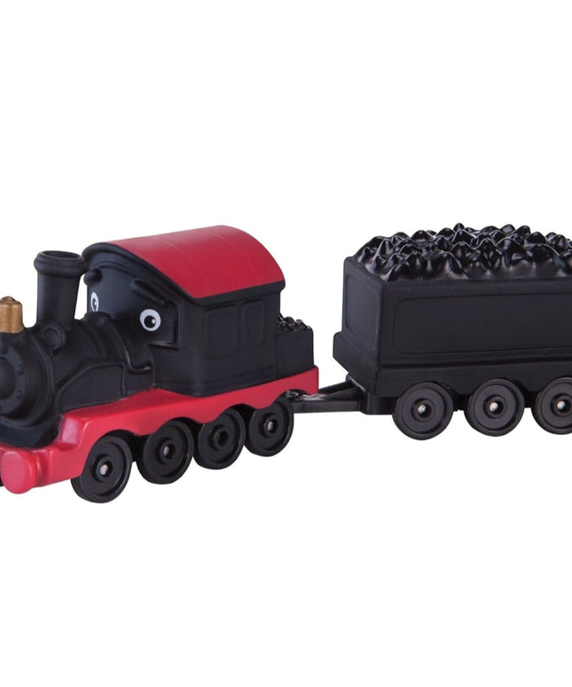 Chuggington 38506 Little Chuggers Old Puffer Pete and Coal Wagon Double Train - Red