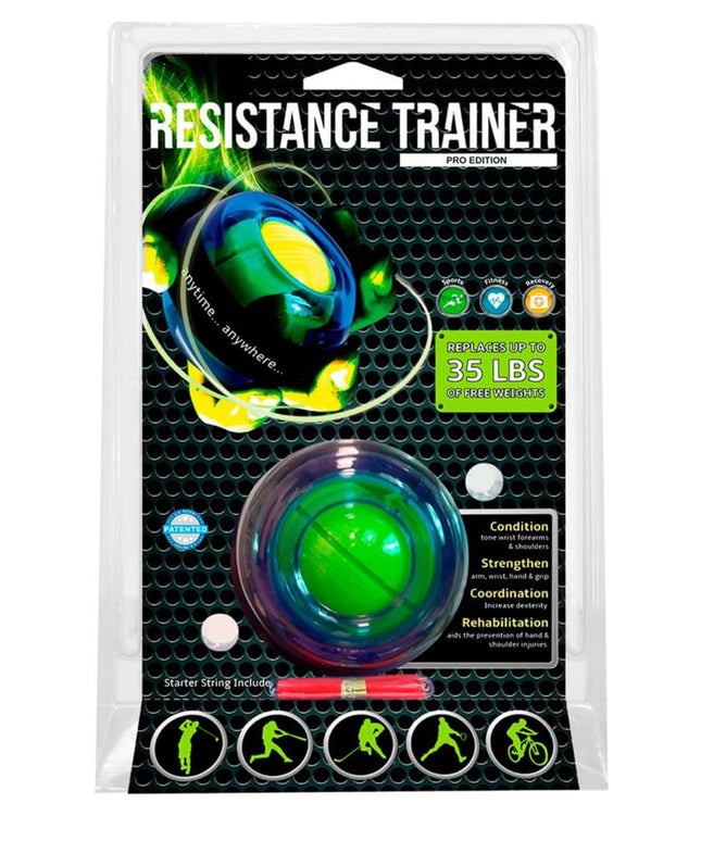 PBLX Pure Body Logix Resistance Trainer Blue Gyro Exerciser for Ball Forearm & Wrist