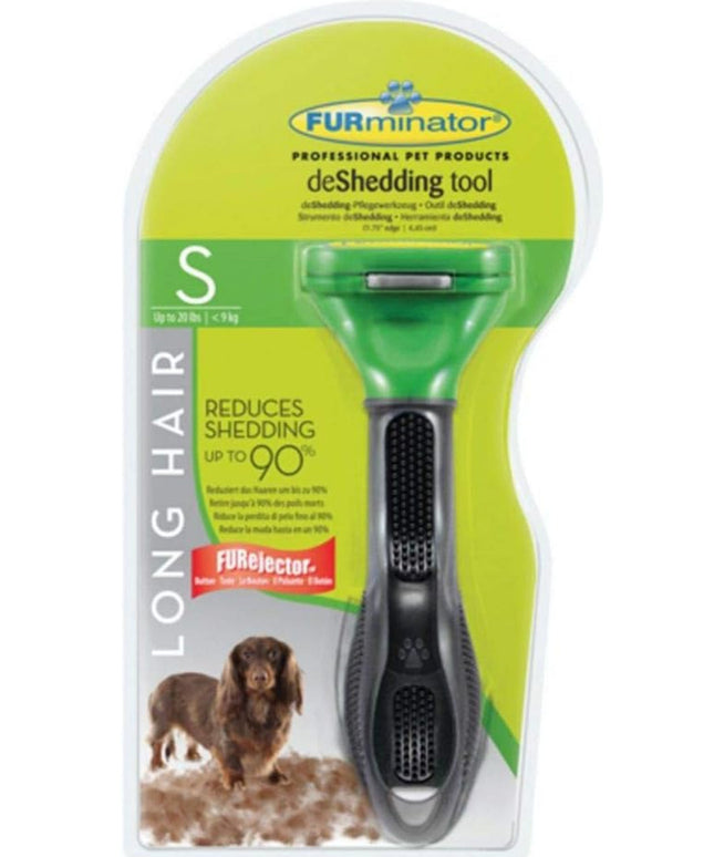 Furminator Long Hair Deshedding Tool for Small Dogs
